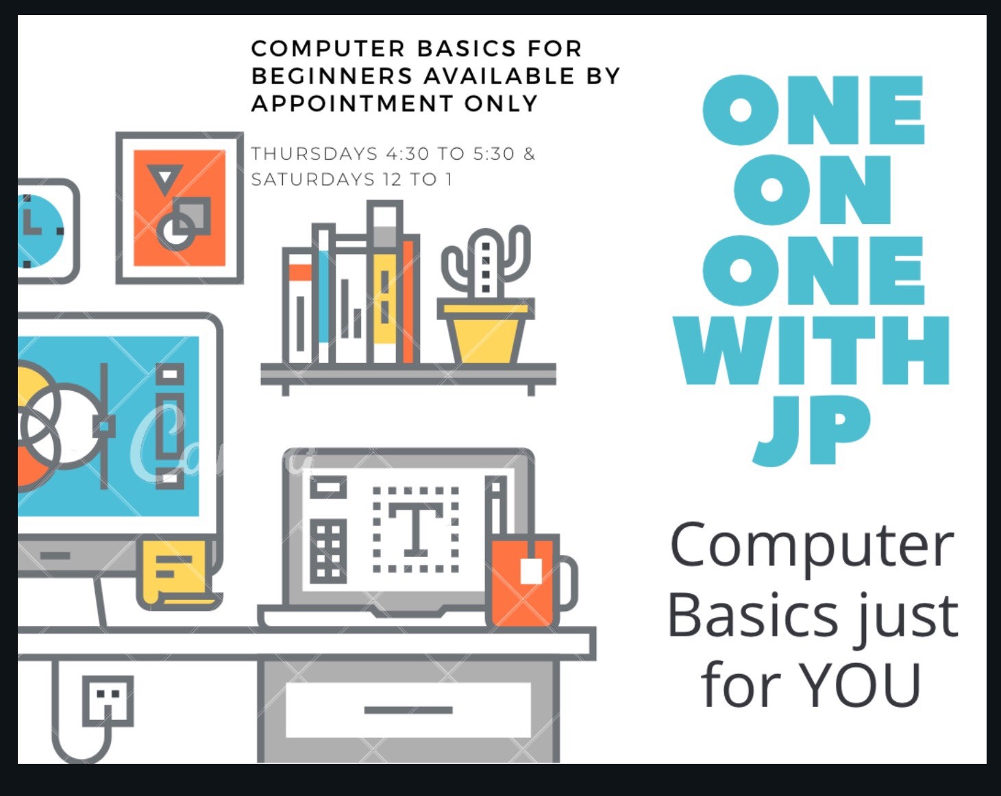One-on-One Computer Basics @ MLK, Jr. Library